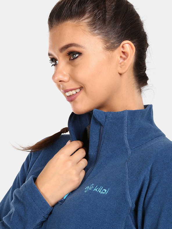 Kilpi Hanorac fleece albastru închis pentru femei Kilpi ALMERI-W