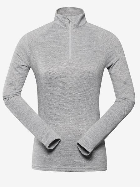 ALPINE PRO Tricou sport pentru femei gri deschis ALPINE PRO Wenpa