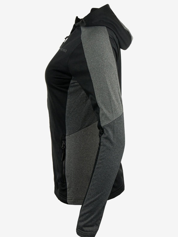 ALPINE PRO Tricou sport pentru femei negru ALPINE PRO Seleda