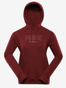 NAX Tricou pentru femei de culoare burgundy NAX Werena
