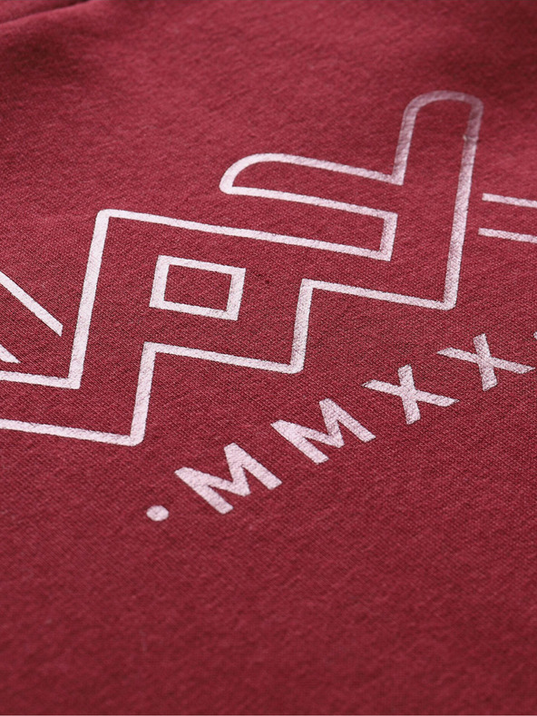 NAX Tricou pentru femei de culoare burgundy NAX Werena