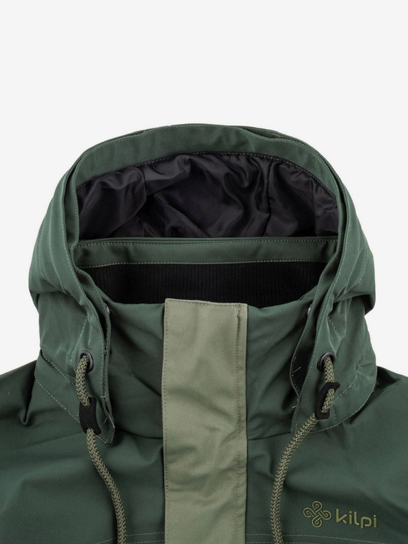 Kilpi Jachetă de iarnă verde pentru bărbați cu blană artificială Kilpi ALPHA