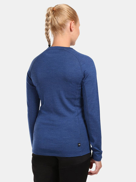 Kilpi Albastru închis Tricou pentru femei din lână Merino Kilpi MAVORA TOP