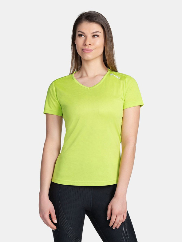 Kilpi Tricou sport de damă verde deschis Kilpi DIMA