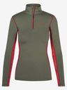 Kilpi Tricou termic kaki pentru femei cu guler înalt KILPI WILLIE