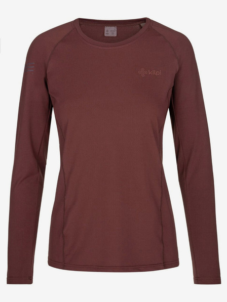 Kilpi Tricou funcțional de damă Burgundy Kilpi LINA