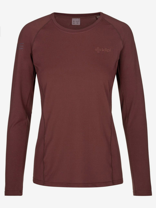 Kilpi Tricou funcțional de damă Burgundy Kilpi LINA