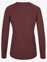 Kilpi Tricou funcțional de damă Burgundy Kilpi LINA