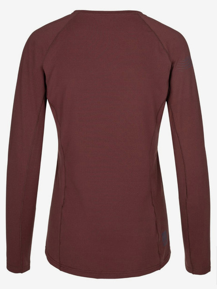 Kilpi Tricou funcțional de damă Burgundy Kilpi LINA