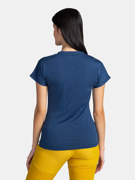 Kilpi Tricou albastru închis pentru femei din lână Merino Kilpi MERIN-W