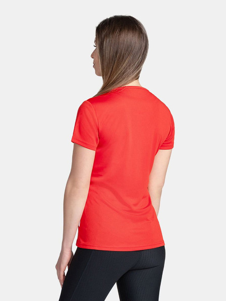 Kilpi Tricou sport roșu pentru femei Kilpi DIMA