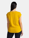 Kilpi Tricou imprimat galben pentru femei Kilpi ROANE