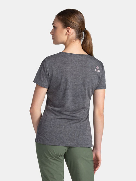 Kilpi Tricou sport pentru femei gri închis Kilpi GAROVE