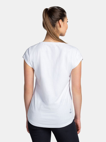 Kilpi Tricou imprimat alb de damă Kilpi ROANE