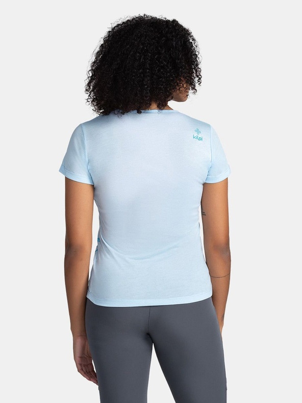 Kilpi Tricou sport albastru deschis pentru femei Kilpi GAROVE