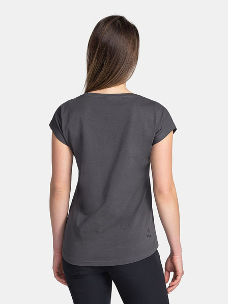 Kilpi Tricou imprimat de damă gri închis Kilpi ROANE