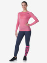 Kilpi Tricou roz pentru femei din lână merino Kilpi MAVORA TOP