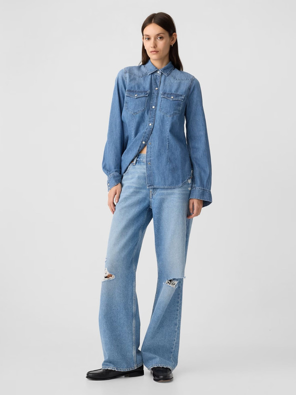 GAP Cămașă din denim western GAP