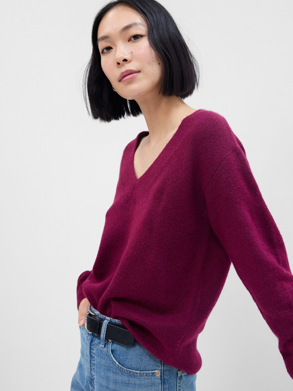 GAP Pulover tricotat cu decolteu în V GAP