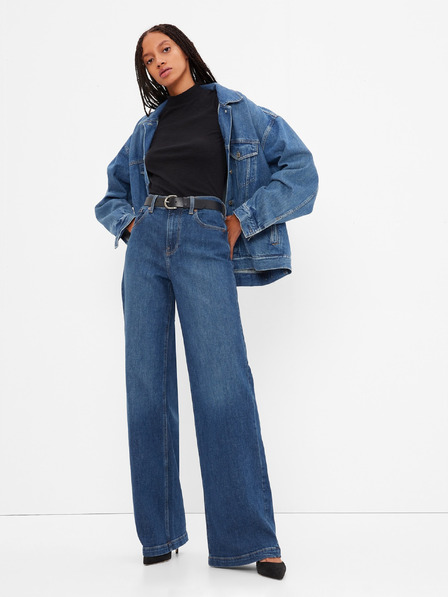 GAP Blugi wide High Rise Stride GAP