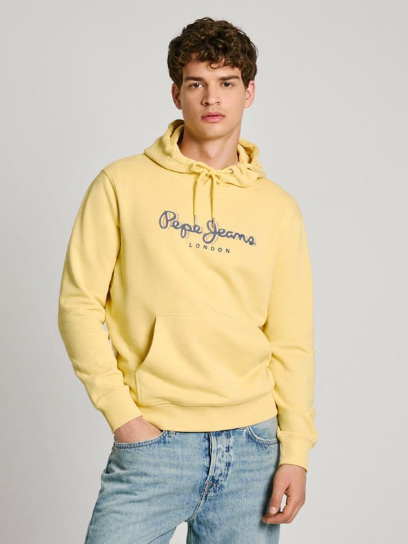 Pepe Jeans Hanorac galben pentru bărbați Pepe Jeans