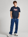 Pepe Jeans Cămașă pentru bărbați albastru închis Pepe Jeans