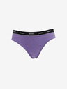 HUGO Set de trei pantaloni în negru, violet și roz HUGO