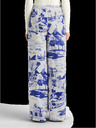 Scotch & Soda Pantaloni cu model albastru pentru femei Scotch & Soda Eleni
