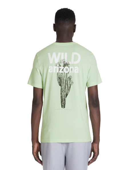 Celio Tricou de bărbați verde deschis Celio Jebeach