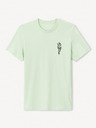 Celio Tricou de bărbați verde deschis Celio Jebeach