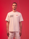 Celio Tricou imprimat alb pentru bărbați Celio UFC