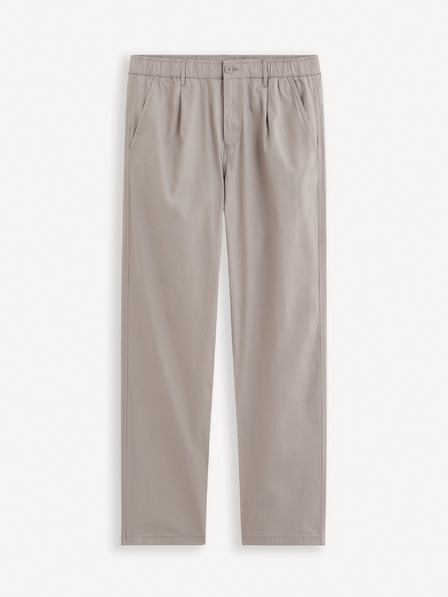 Celio Pantaloni chino gri pentru bărbați Celio Jopaper