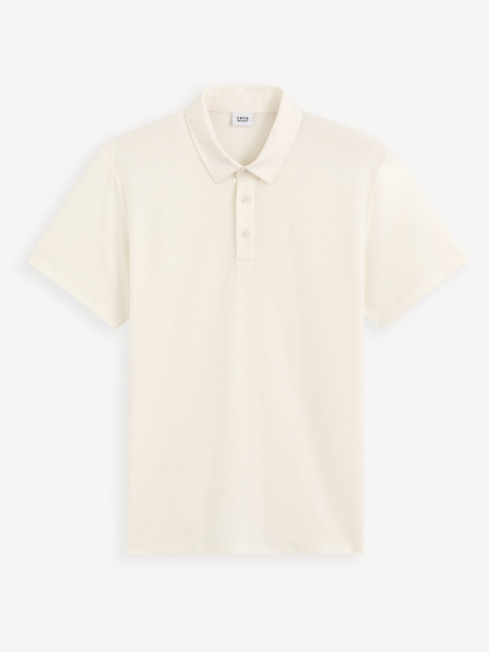 Celio Tricou polo crem pentru bărbați Celio Gebruma