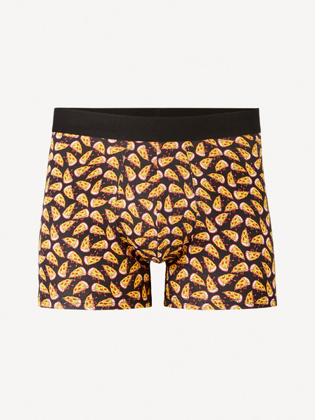 Celio Boxer negru pentru bărbați Celio Jibopizza