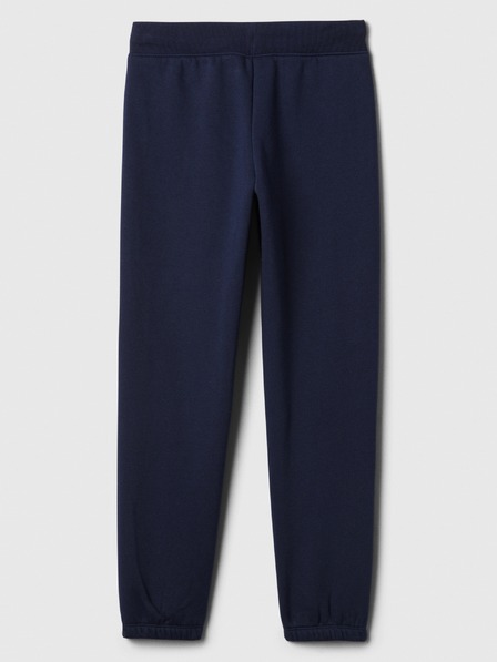 GAP Pantaloni de trening fleece logo army pentru copii GAP