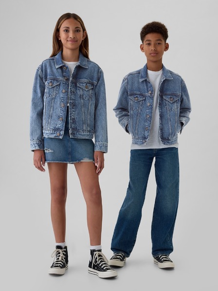 GAP Jachetă din denim pentru copii Unisex Gap