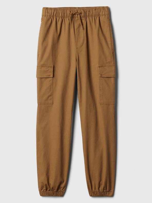 GAP Pantaloni de trening cargo din twill pentru copii GAP