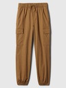 GAP Pantaloni de trening cargo din twill pentru copii GAP
