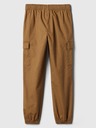 GAP Pantaloni de trening cargo din twill pentru copii GAP