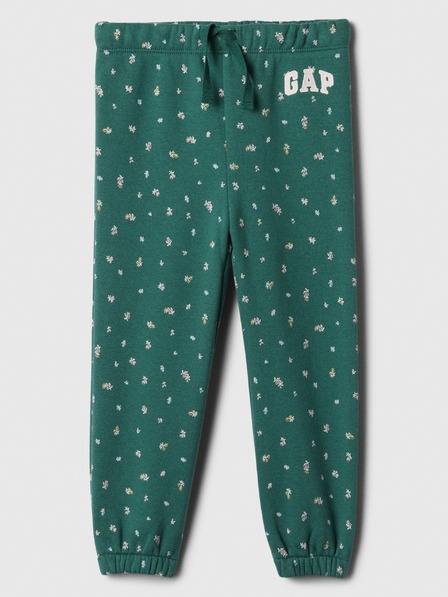 GAP Baby pantaloni de trening cu logo GAP