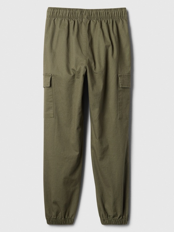 GAP Pantaloni de trening cargo din twill pentru copii GAP