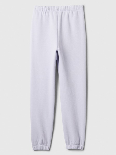 GAP Pantaloni de trening fleece logo army pentru copii GAP