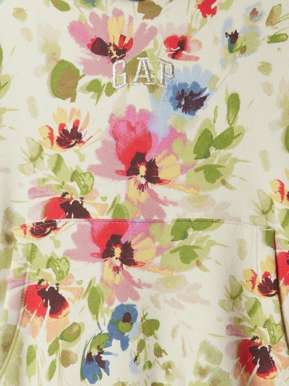 GAP Hanorac pentru copii cu logo imprimat metalic GAP