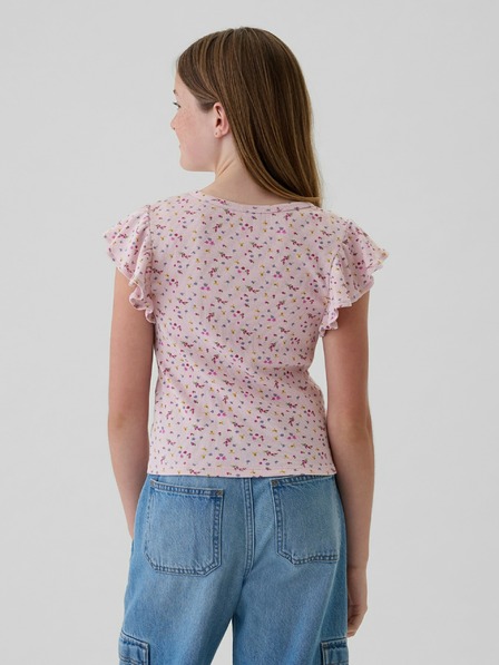 GAP Tricou cu dungi pentru adolescenți GAP