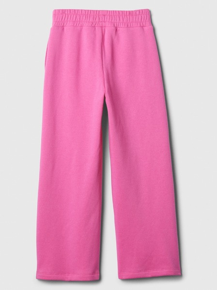 GAP Pantaloni de trening fleece logo army pentru copii GAP