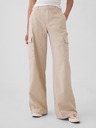 GAP Pantaloni cu buzunare Baggy Khaki Cargo GAP