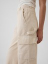 GAP Pantaloni cu buzunare Baggy Khaki Cargo GAP