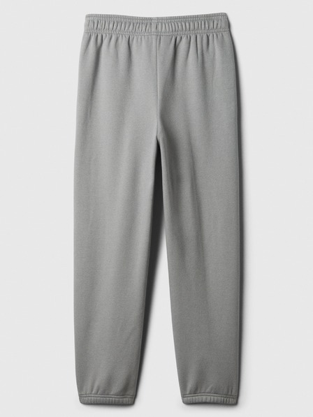GAP Pantaloni de trening fleece logo army pentru copii GAP