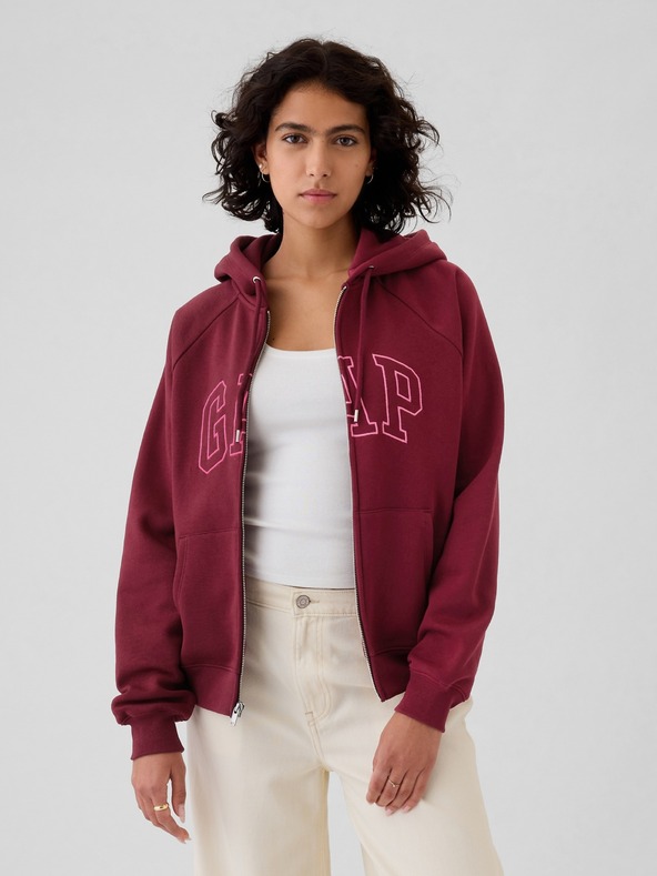 GAP Hanorac cu fermoar Vintage Soft GAP