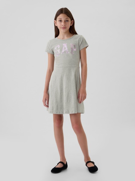 GAP Rochie pentru copii cu logo GAP